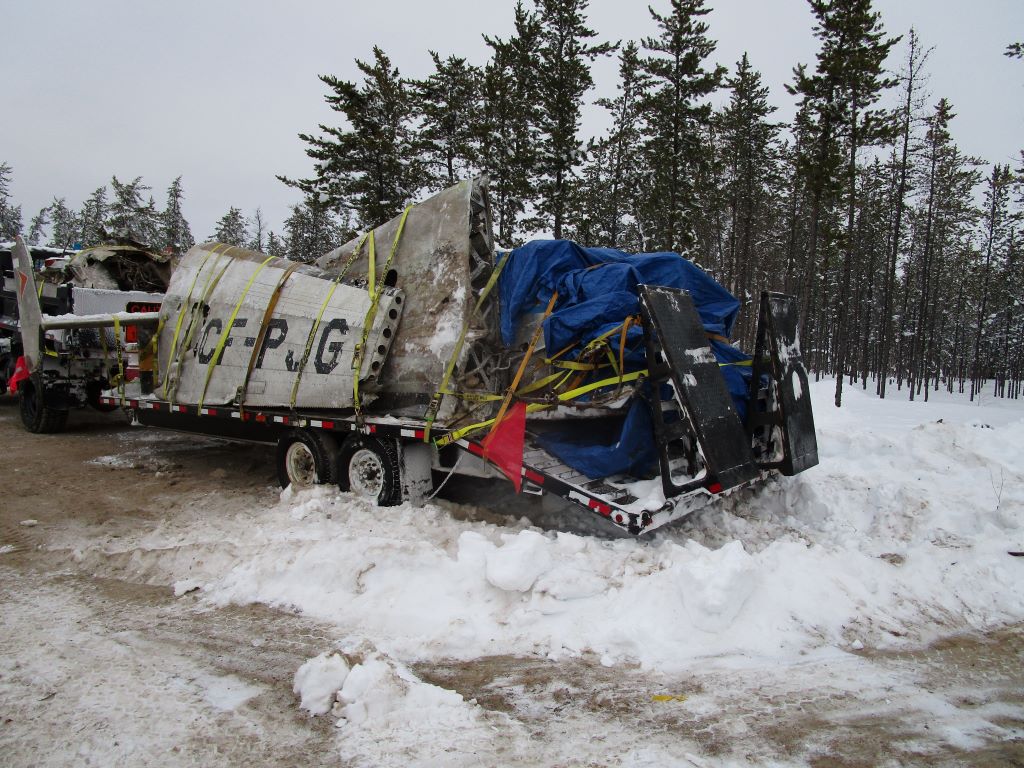 trailer loaded